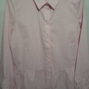 The LIMITED top, pink stripes, Medium, cute top.